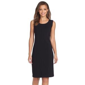 Jones New York Sheath Dress Black Midi  Women’s 10.
